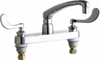 Chicago Faucets 1100-E35-317ABCP Kitchen Sink Faucet